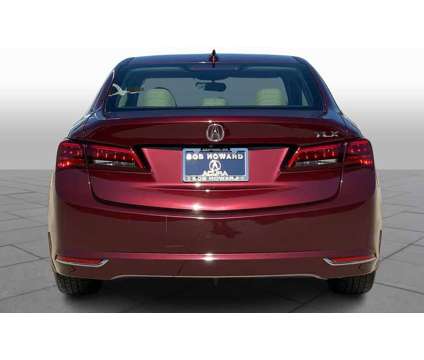 2016UsedAcuraUsedTLXUsed4dr Sdn FWD is a Red 2016 Acura TLX Car for Sale in Oklahoma City OK