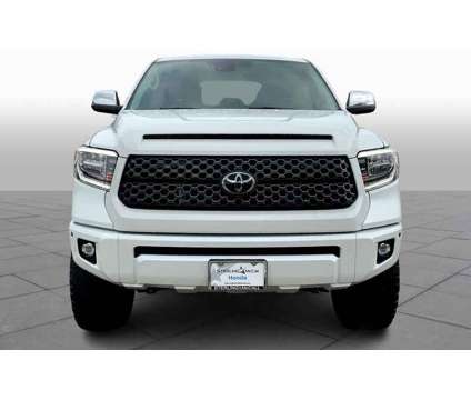 2021UsedToyotaUsedTundraUsedCrewMax 5.5 Bed 5.7L (GS) is a White 2021 Toyota Tundra Car for Sale in Kingwood TX