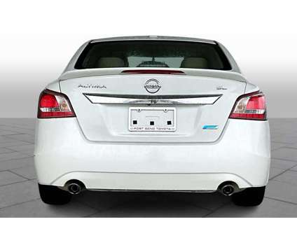 2013UsedNissanUsedAltimaUsed4dr Sdn I4 is a White 2013 Nissan Altima Car for Sale in Richmond TX