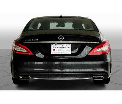 2016UsedMercedes-BenzUsedCLSUsed4dr Sdn RWD is a Black 2016 Mercedes-Benz CLS Car for Sale in Richmond TX