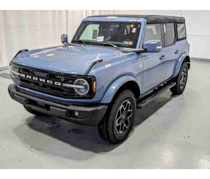 2024NewFordNewBroncoNew4 Door 4x4 is a Blue, Grey 2024 Ford Bronco Car for Sale in Greensburg PA