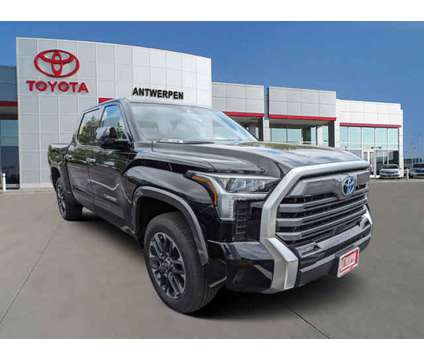 2024 Toyota Tundra 4WD Limited Hybrid is a Black 2024 Toyota Tundra 1794 Trim Hybrid in Clarksville MD