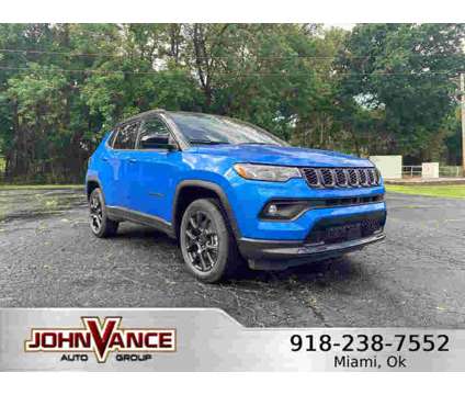 2024NewJeepNewCompassNew4x4 is a Blue 2024 Jeep Compass Car for Sale in Miami OK