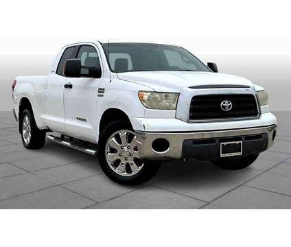 2007UsedToyotaUsedTundraUsed2WD Double 145.7 5.7L V8 is a White 2007 Toyota Tundra Car for Sale in Richmond TX