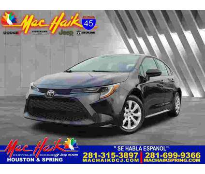 2022UsedToyotaUsedCorollaUsedCVT (GS) is a Black 2022 Toyota Corolla Car for Sale in Houston TX