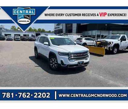 2021 GMC Acadia SLE is a White 2021 GMC Acadia SLE Car for Sale in Norwood MA