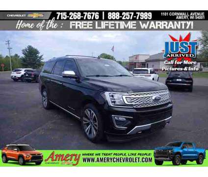 2020 Ford Expedition Max Platinum is a Black 2020 Ford Expedition Car for Sale in Amery WI