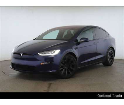 2022 Tesla Model X is a Blue 2022 Tesla Model X SUV in Westmont IL