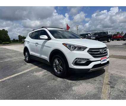 2018 Hyundai Santa Fe Sport 2.4L is a White 2018 Hyundai Santa Fe Sport 2.4L Car for Sale in Covington TN