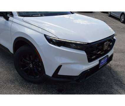 2024 Honda CR-V Hybrid Sport-L is a Silver, White 2024 Honda CR-V Hybrid in Gurnee IL