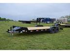 2024 Rice Trailers 9.9k Magnum Car Hauler 82X22 SLIDE IN RAMP