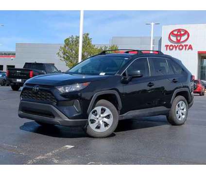2021 Toyota RAV4 LE is a Black 2021 Toyota RAV4 LE Car for Sale in Naperville IL