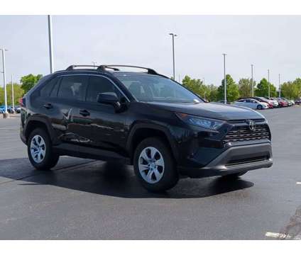 2021 Toyota RAV4 LE is a Black 2021 Toyota RAV4 LE Car for Sale in Naperville IL