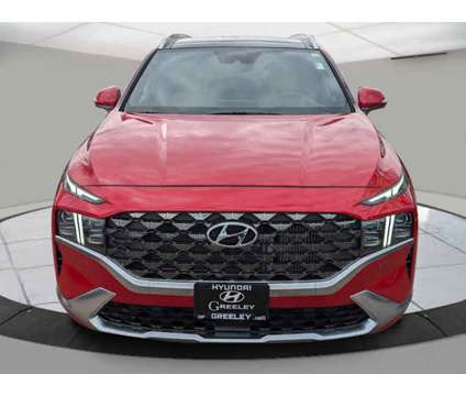 2021 Hyundai Santa Fe Calligraphy is a Red 2021 Hyundai Santa Fe Car for Sale in Greeley CO