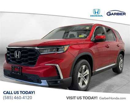 2025 Honda Pilot EX-L is a Red 2025 Honda Pilot EX SUV in Rochester NY