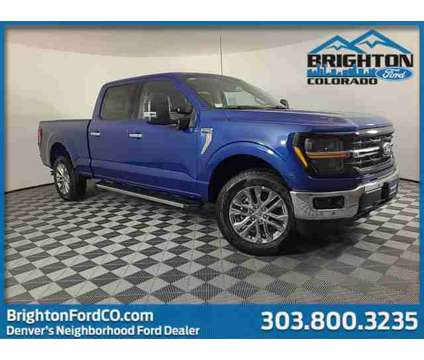 2024 Ford F-150 XLT is a Blue 2024 Ford F-150 XLT Car for Sale in Brighton CO