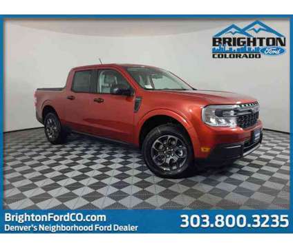 2024 Ford Maverick XLT is a Red 2024 Ford Maverick Car for Sale in Brighton CO