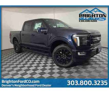 2024 Ford F-150 LARIAT is a Blue 2024 Ford F-150 Lariat Car for Sale in Brighton CO