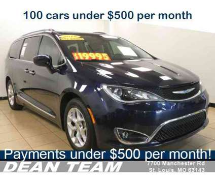 2018 Chrysler Pacifica Touring L is a Blue 2018 Chrysler Pacifica Touring Car for Sale in Saint Louis MO