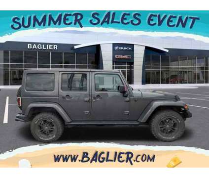 2017 Jeep Wrangler Unlimited Winter is a Grey 2017 Jeep Wrangler Unlimited Car for Sale in Butler PA