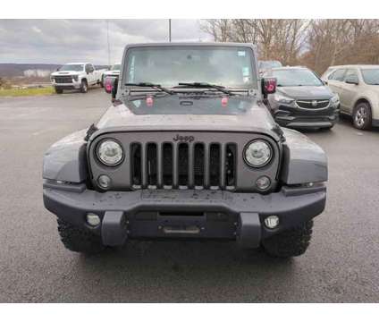 2017 Jeep Wrangler Unlimited Winter is a Grey 2017 Jeep Wrangler Unlimited Car for Sale in Butler PA