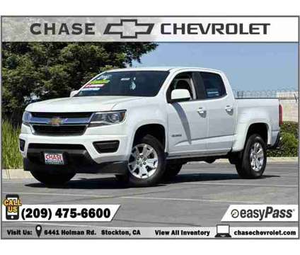 2020 Chevrolet Colorado 2WD LT is a White 2020 Chevrolet Colorado Car for Sale in Stockton CA