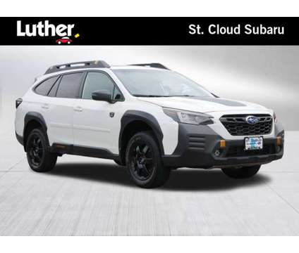 2022 Subaru Outback Wilderness is a White 2022 Subaru Outback 2.5i Car for Sale in Saint Cloud MN