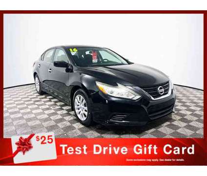 2016 Nissan Altima 2.5 S is a Black 2016 Nissan Altima 2.5 Trim Car for Sale in Tampa FL
