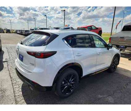 2024 Mazda CX-5 2.5 Carbon Turbo is a White 2024 Mazda CX-5 Car for Sale in Lubbock TX