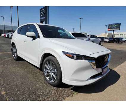 2024 Mazda CX-5 2.5 S Premium Plus Package is a White 2024 Mazda CX-5 Car for Sale in Lubbock TX