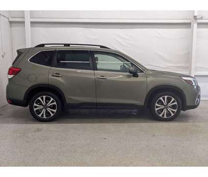 2021 Subaru Forester Limited is a Green 2021 Subaru Forester 2.5i Car for Sale in Branford CT