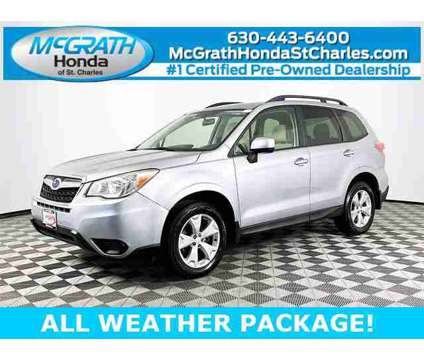 2016 Subaru Forester 2.5i Premium is a Silver 2016 Subaru Forester 2.5i Car for Sale in Saint Charles IL