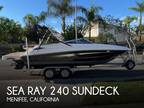 Sea Ray 240 Sundeck Deck Boats 2016