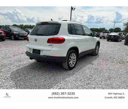 2017 Volkswagen Tiguan for sale is a White 2017 Volkswagen Tiguan Car for Sale in Corinth MS