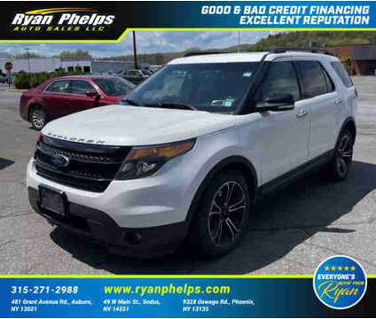 2014 Ford Explorer for sale is a White 2014 Ford Explorer Car for Sale in Auburn NY
