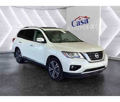 2018 Nissan Pathfinder Platinum is a White 2018 Nissan Pathfinder Platinum SUV in Las Cruces NM