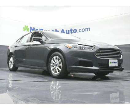 2015 Ford Fusion S is a Grey 2015 Ford Fusion S Sedan in Dubuque IA