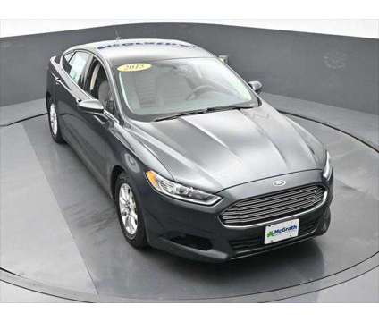 2015 Ford Fusion S is a Grey 2015 Ford Fusion S Sedan in Dubuque IA