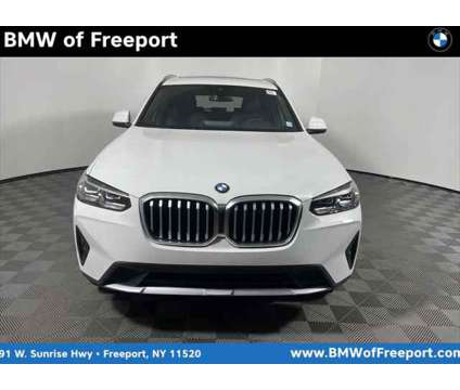 2024 BMW X3 xDrive30i is a White 2024 BMW X3 xDrive30i SUV in Freeport NY