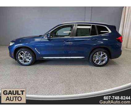 2024 BMW X3 xDrive30i is a Blue 2024 BMW X3 xDrive30i SUV in Endicott NY