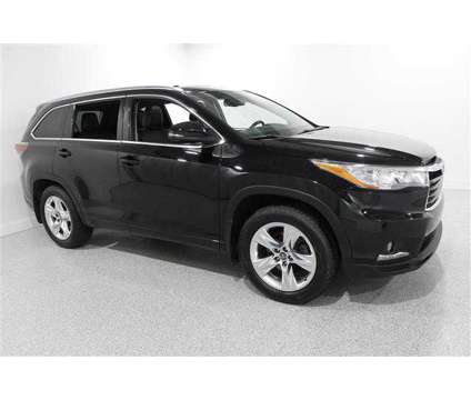 2016 Toyota Highlander Limited V6 is a Black 2016 Toyota Highlander Limited SUV in Mentor OH