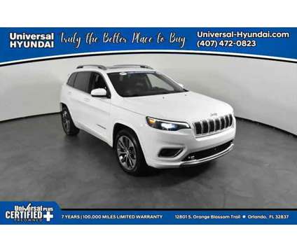 2019 Jeep Cherokee Overland FWD is a White 2019 Jeep Cherokee Overland SUV in Orlando FL