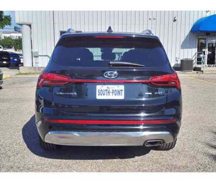 2021 Hyundai Santa Fe Calligraphy is a Black 2021 Hyundai Santa Fe Car for Sale in Austin TX