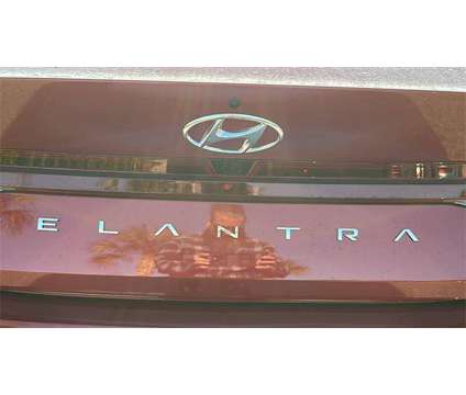 2023 Hyundai Elantra SEL is a Red 2023 Hyundai Elantra Sedan in Vero Beach FL