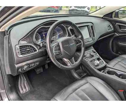 2015 Chrysler 200 C is a Grey 2015 Chrysler 200 Model C Sedan in Algonquin IL