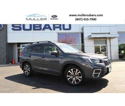 2021 Subaru Forester Limited is a Grey 2021 Subaru Forester 2.5i Station Wagon in Highland Park IL