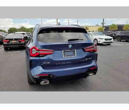 2024 BMW X3 sDrive30i is a Blue 2024 BMW X3 sDrive30i SUV in Jacksonville FL