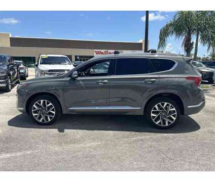 2021 Hyundai Santa Fe Calligraphy is a Grey 2021 Hyundai Santa Fe SUV in Stuart FL