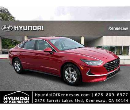 2021 Hyundai Sonata SE is a Red 2021 Hyundai Sonata SE Sedan in Kennesaw GA