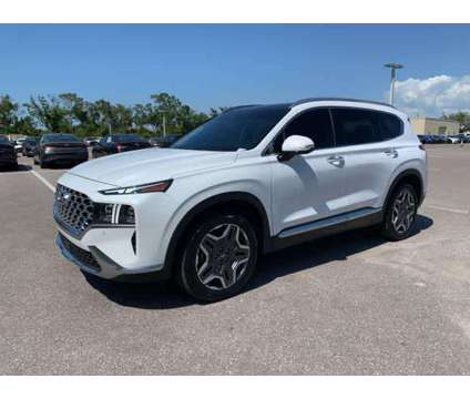 2021 Hyundai Santa Fe Limited is a White 2021 Hyundai Santa Fe Limited SUV in New Port Richey FL